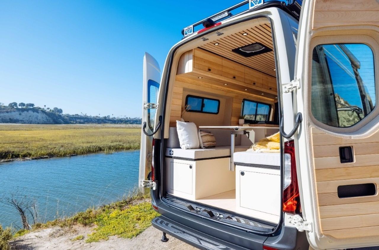 Vanspeed Transforms Mercedes Benz Sprinter Into Campervan