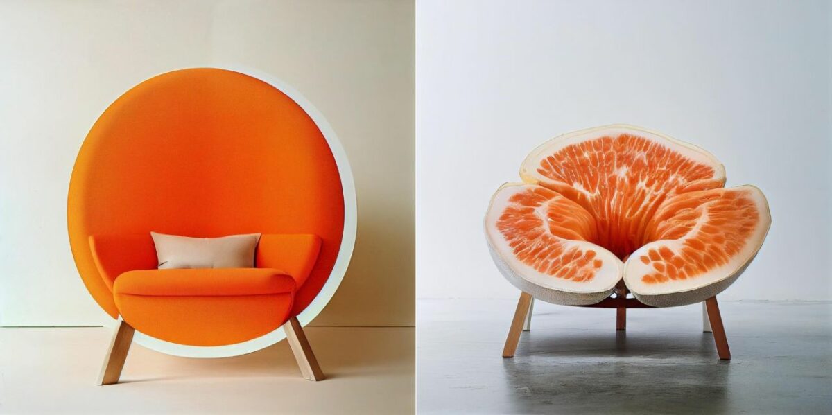 Ai Generated Fruit Shaped Chair Will Have Your Mind Blown