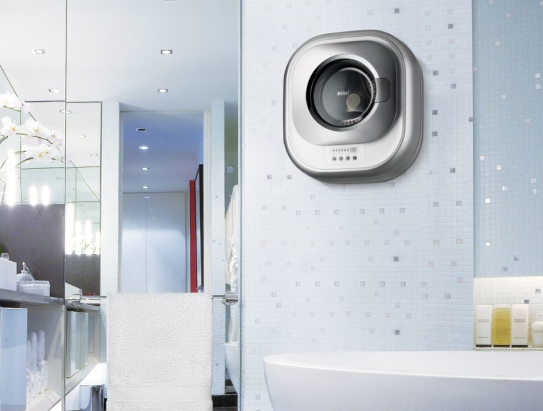 Mini is World’s First Lightweight WallMounted Washing Machine