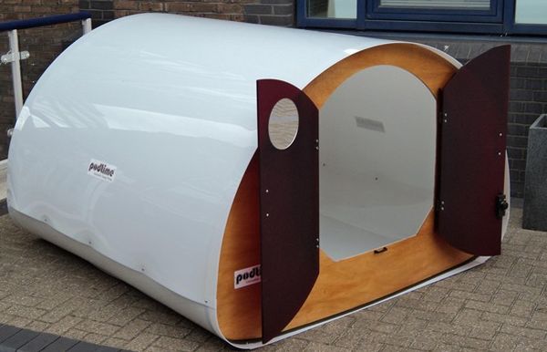 Flat-Pack Outdoor Double Pod by Podtime