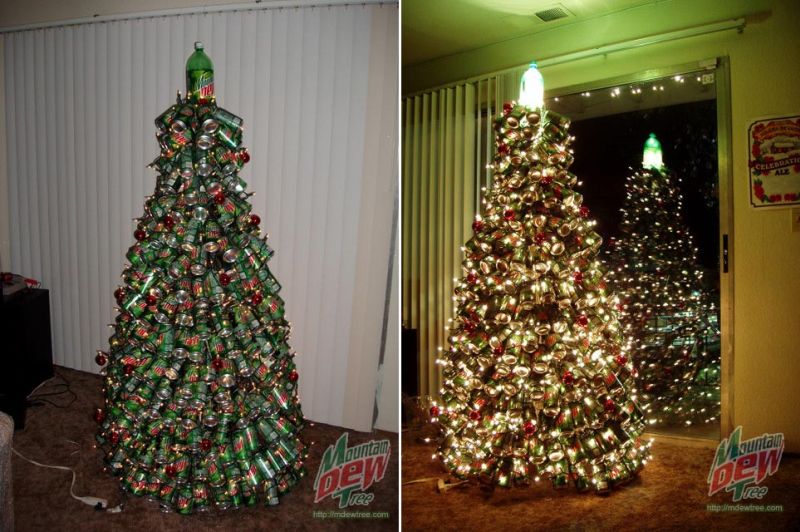 Mountain Dew Christmas Tree