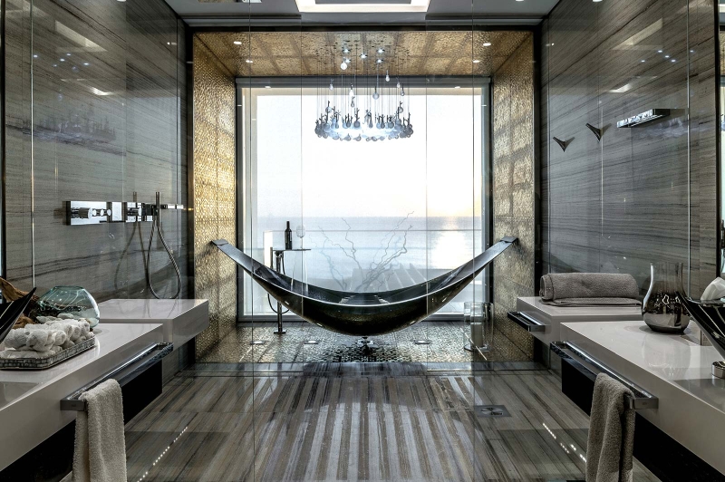Hammock Bathtub by Splinter Works Costs 28K