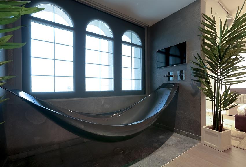 Hammock Bathtub by Splinter Works Costs $28K