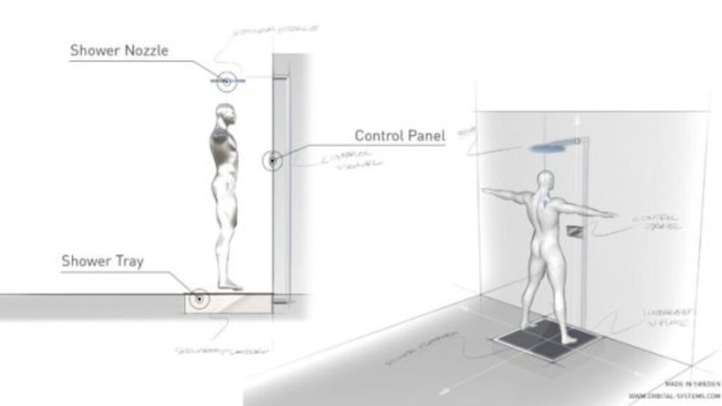 Orbsys shower brings space station water recycling technology to your bath