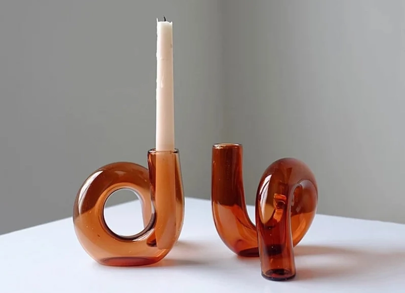 Glass Candle Holder - Best Home Décor Gifts For Christmas