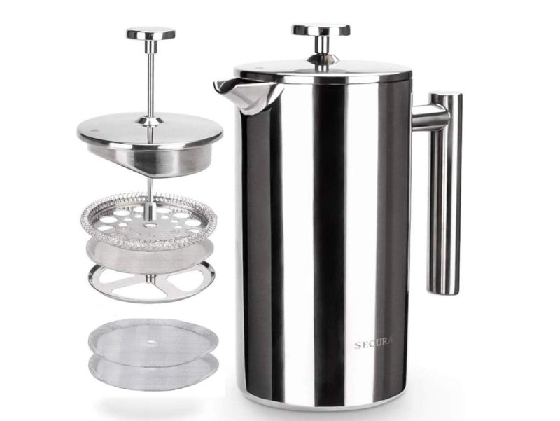 Secura Metal French Press Coffee Maker