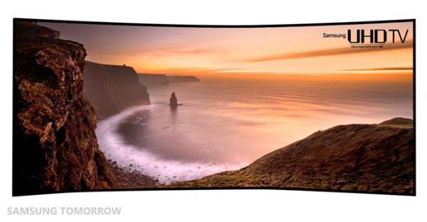 Samsung curved UHD TV