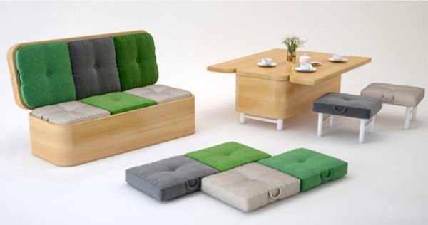 Convertible sofa by Julia Kononenko