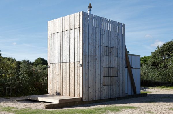 hut on sleds beach house NZ