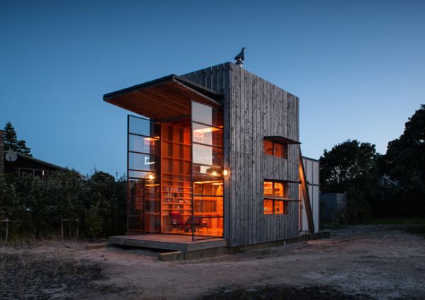 hut on sleds beach house NZ