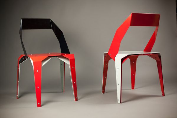 Origami chair by Jan Brouwer & Chris Karthaus