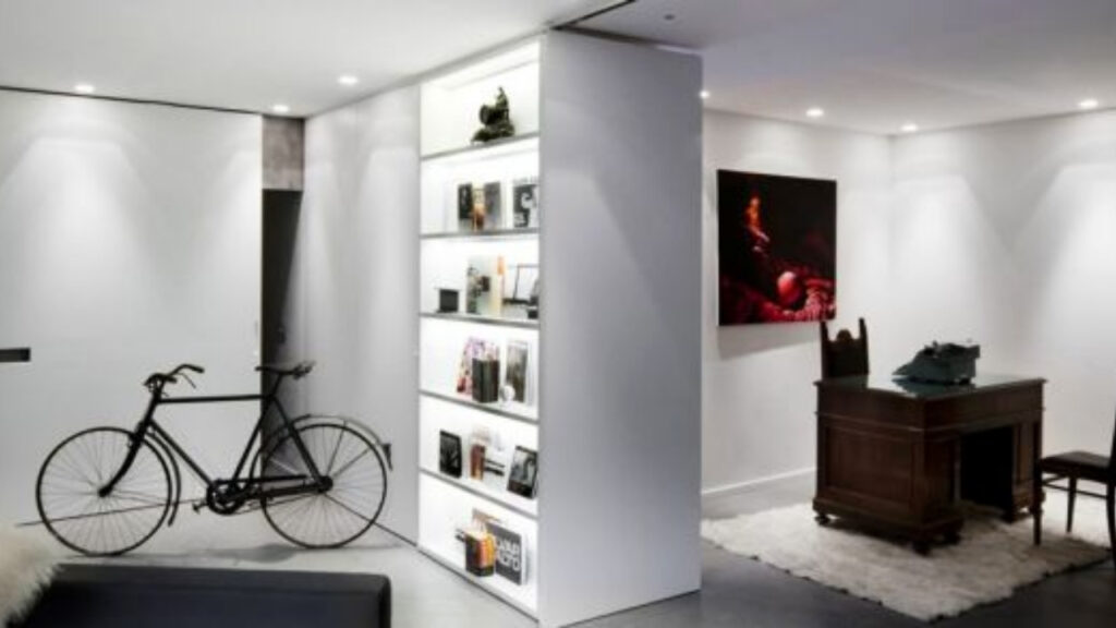 Italian garage turned into loft