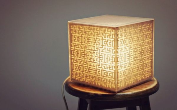 Golden Cube by Green Spirit Creations