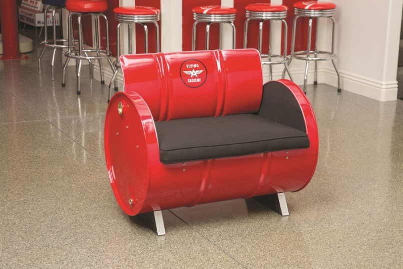 Recycled Oil Drum Furniture by Drum Works Furniture