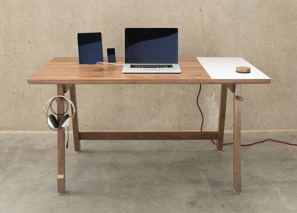 Desk Shelf & Laptop Stand - Walnut – ARTIFOX