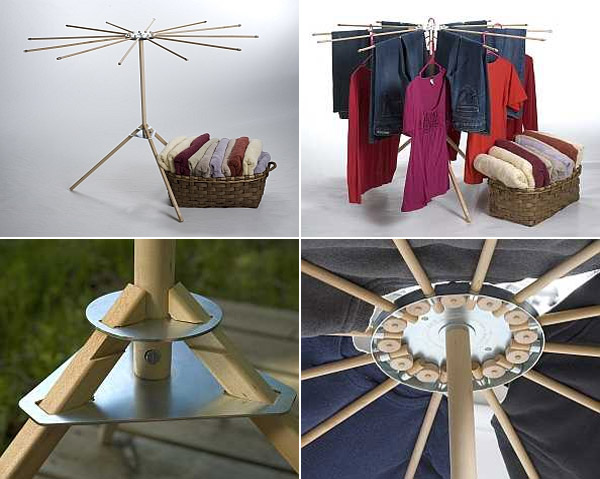 Portable Wooden Clothes Drying Racks