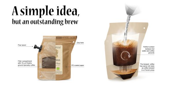 Grower’s Cup Portable Coffee Brewing Pouch