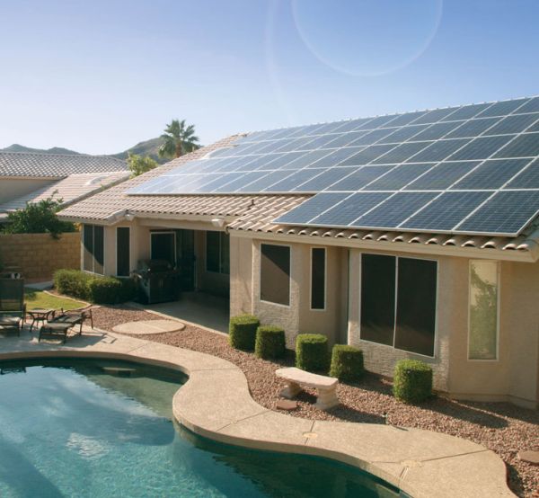 Solar-powered Air Conditioning by SolarCity and Carrier