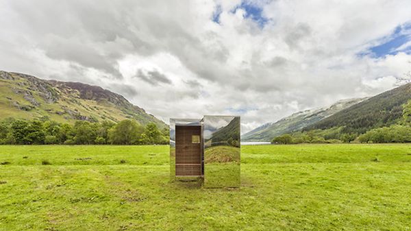 Mirrored Lookout Cabin