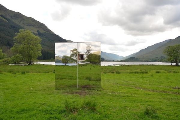 Mirrored Lookout Cabin