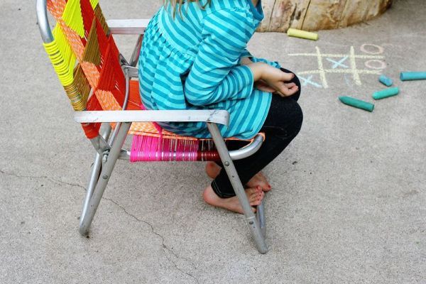 Renew Old Aluminum Chair