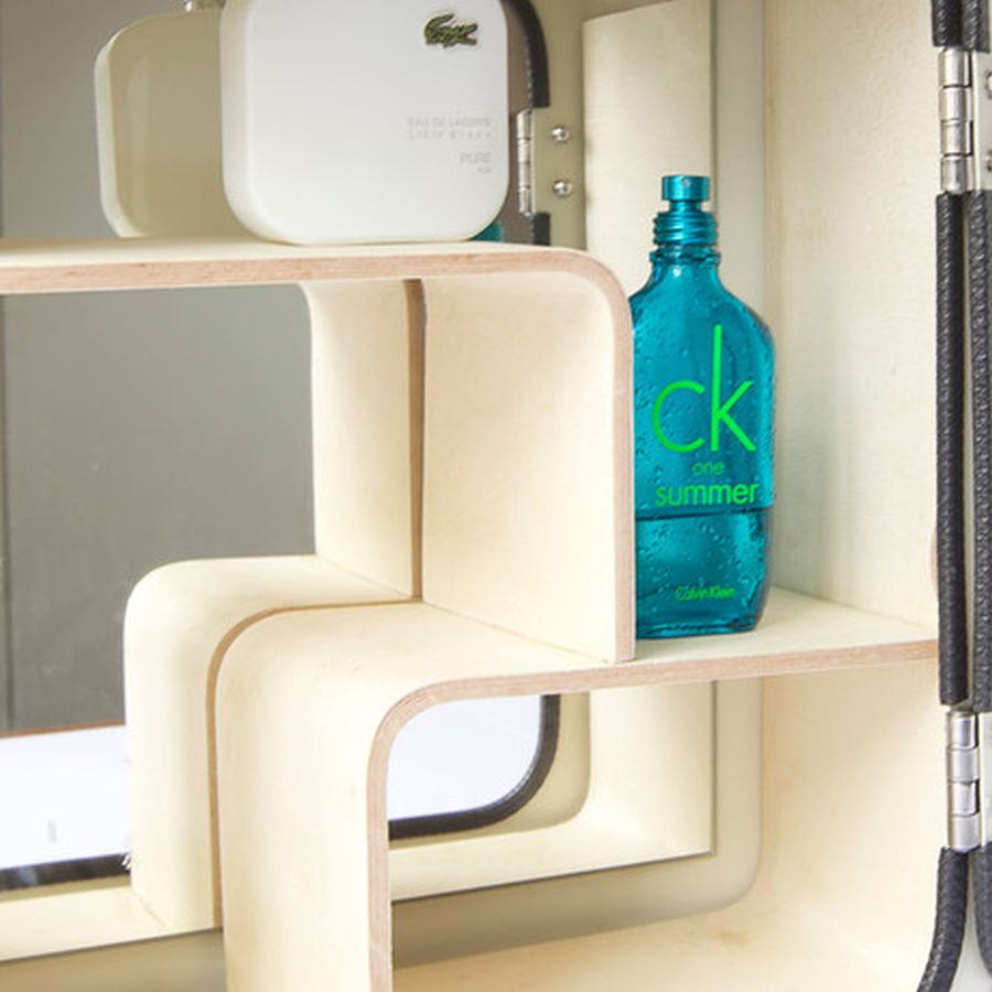 Danish Fuel Jerry Can Bathroom Cabinet