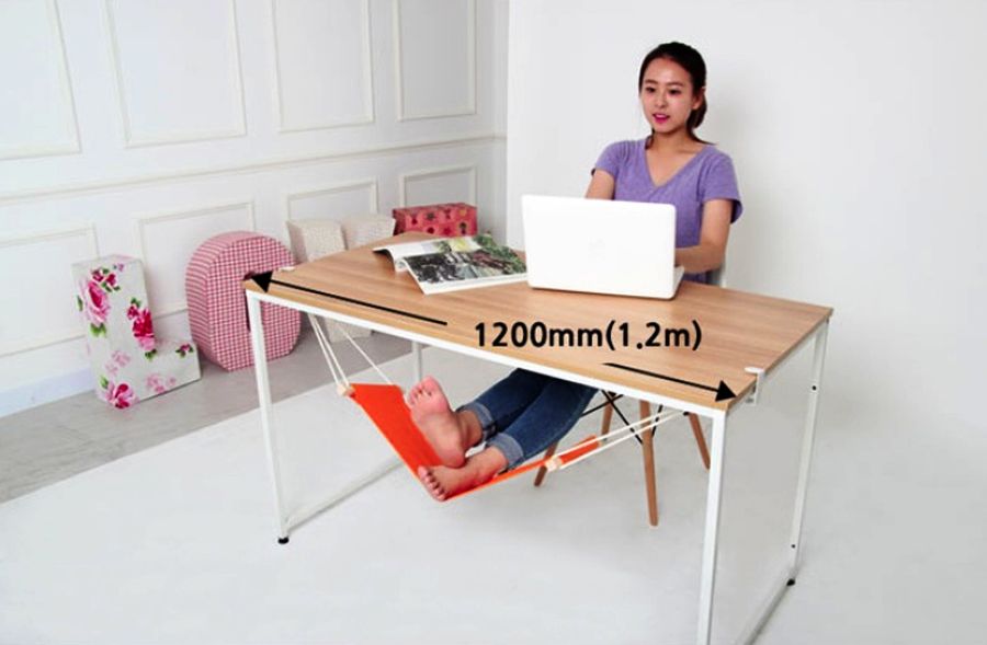 ZOWEE Desk Feet Hammock Foot Chair Care Tool The Foot Hammock