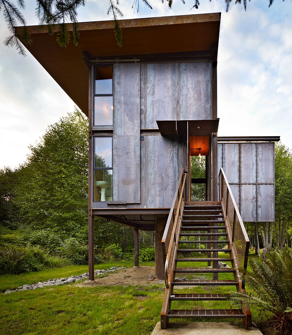 Sol Duc Cabin by Tom Kundig of Olson Kundig Architects