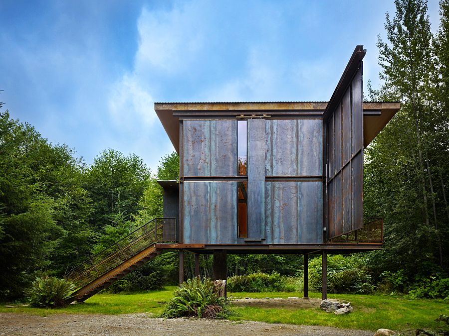 Sol Duc Cabin by Tom Kundig of Olson Kundig Architects