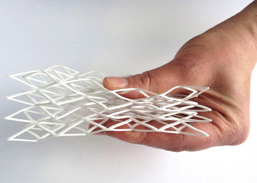 3D Printed Biomimicry chair by Lilian van Daal