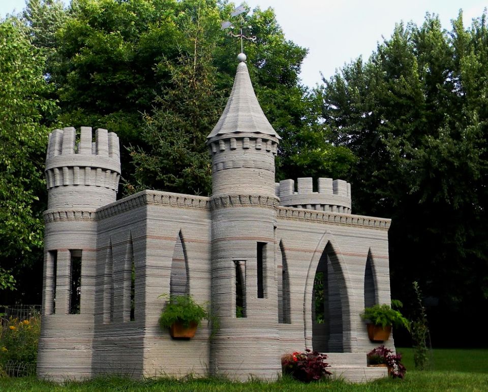 3D-Printed Castle by Andrey Rudenko