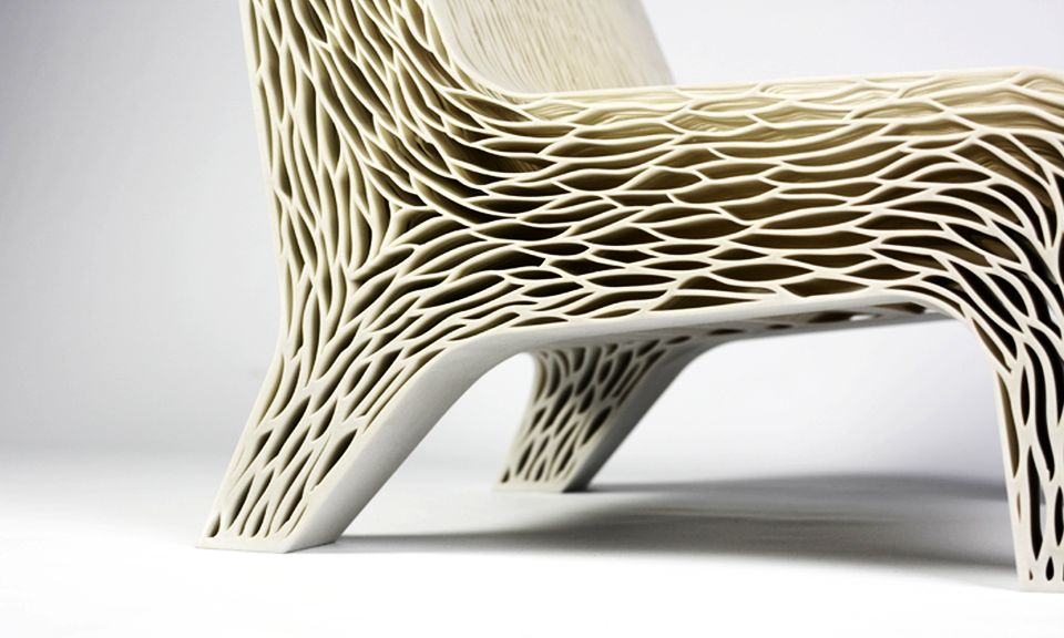 Biomimicry 3D-Printed Chair