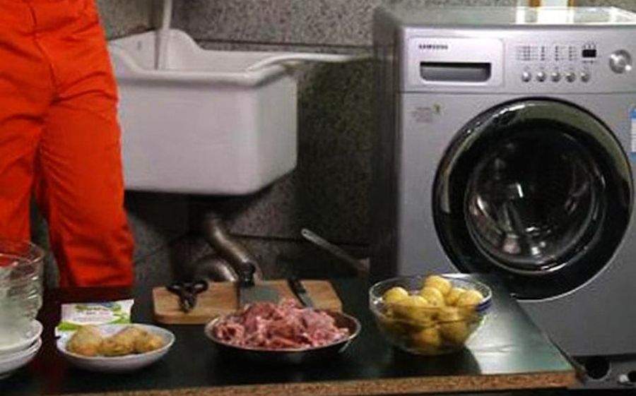 Chinese Soup Using Washing Machine