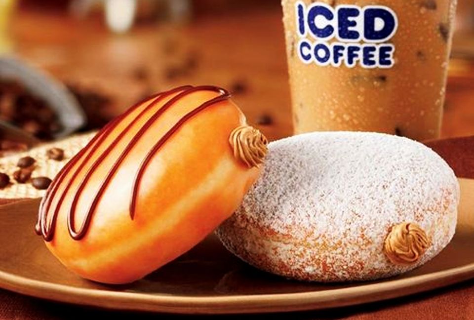 Dunkin' Donuts Coffee Flavored Donut