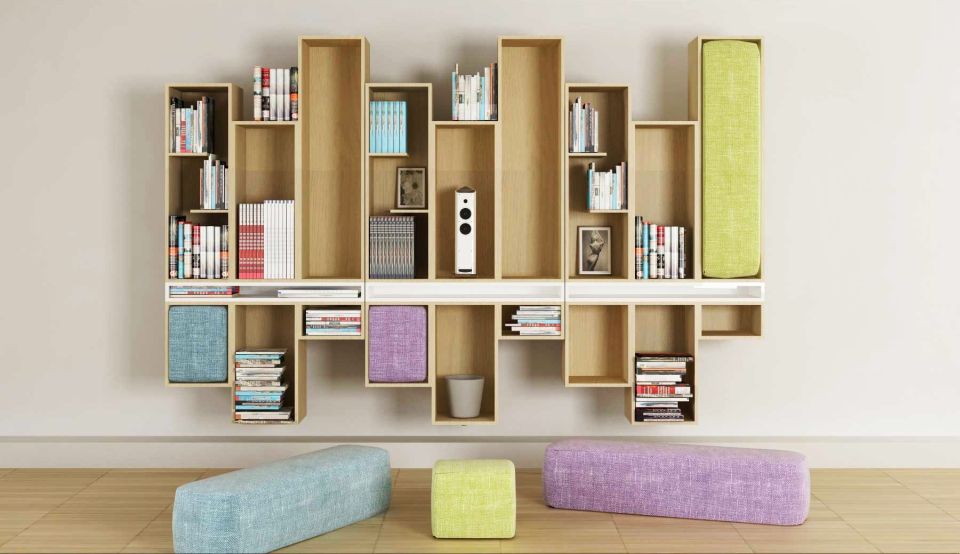 Ex.Mark Modular Bookshelf