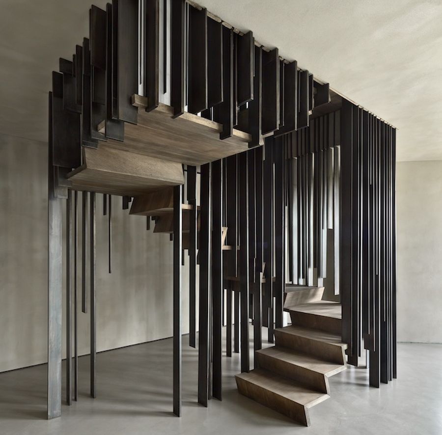 Staircase by storage associati 