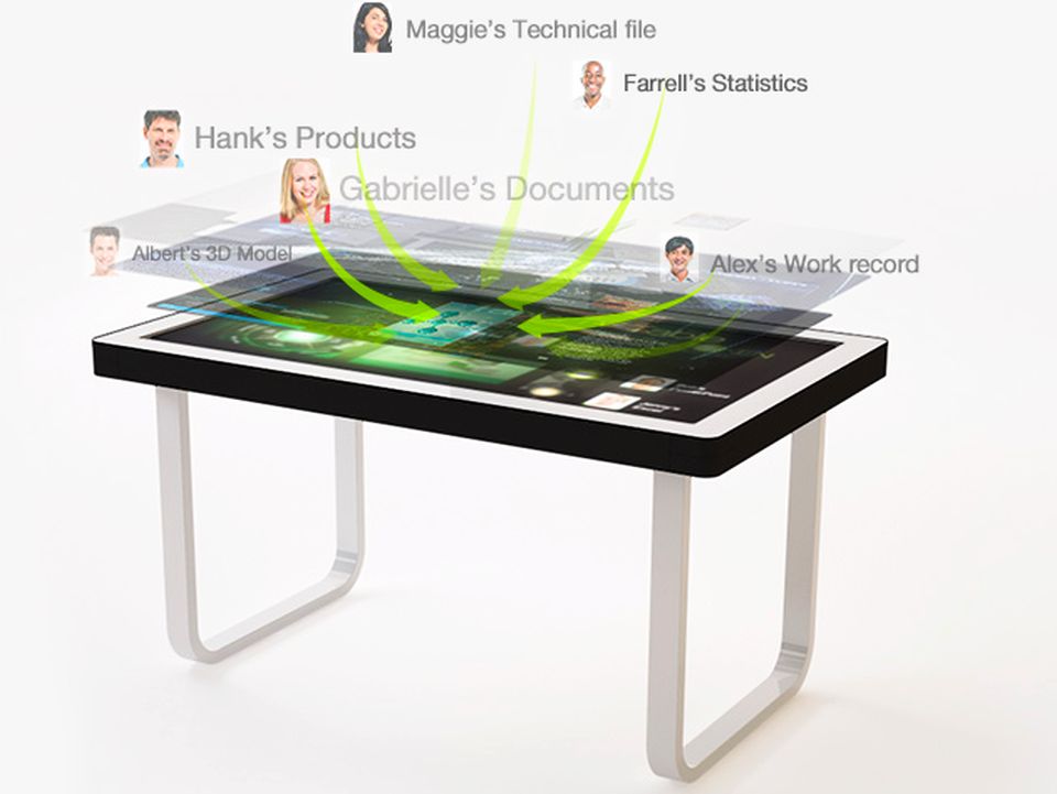 TablerTV Touch Screen Coffee Table