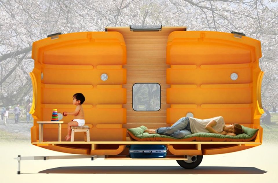 Taku Tanku is Portable Tiny Home by Sterotank