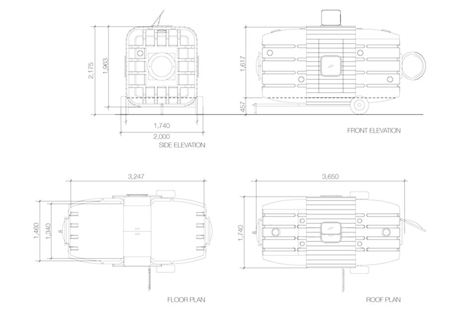 Taku Tanku is Portable Tiny Home by Sterotank