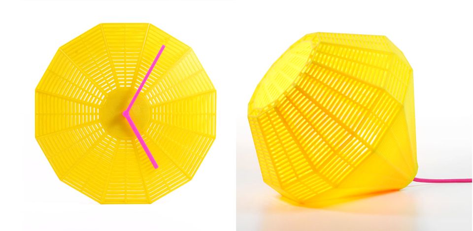 3D-printed Lamp and Clock Collection by Samuel N. Bernier