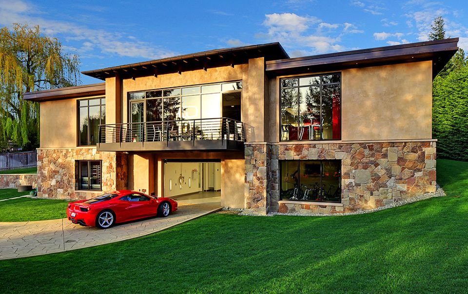 $4 Million luxury haven with in-house garage exhibits owner’s car