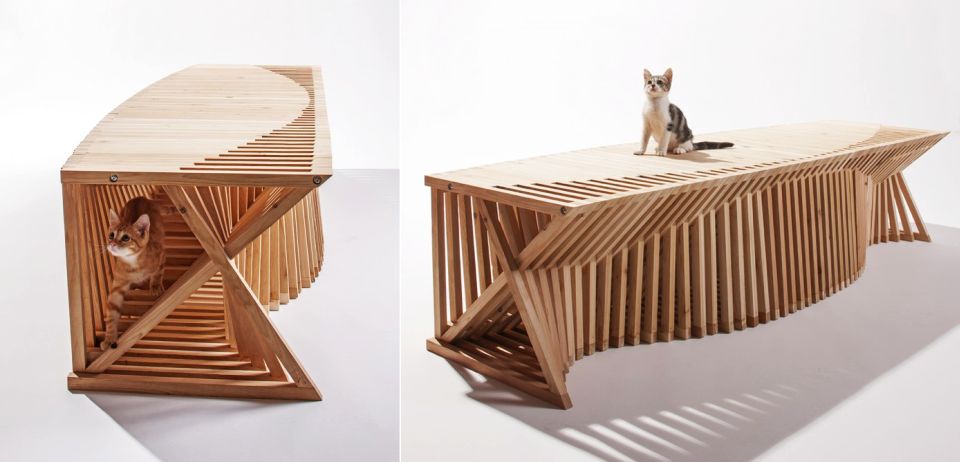 Cat Houses by Architects for Animals