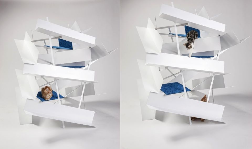 Cat Houses by Architects for Animals