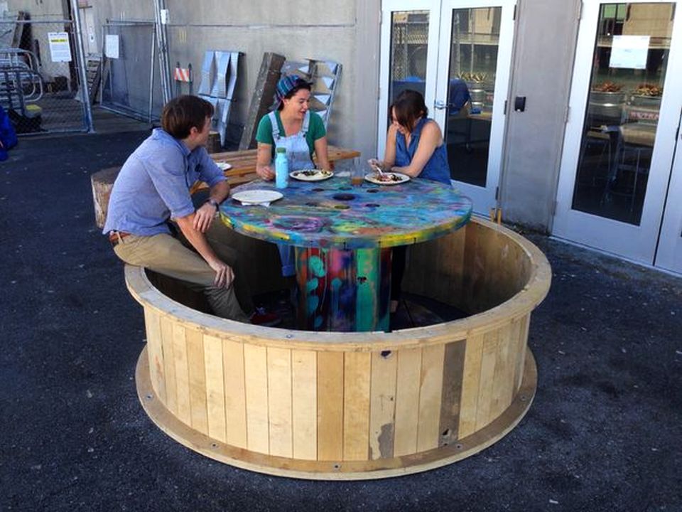 Hamster Wheel Standing Desk