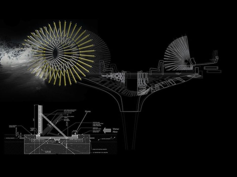 Hydroelectric Tidal House by Margot Krasojevic