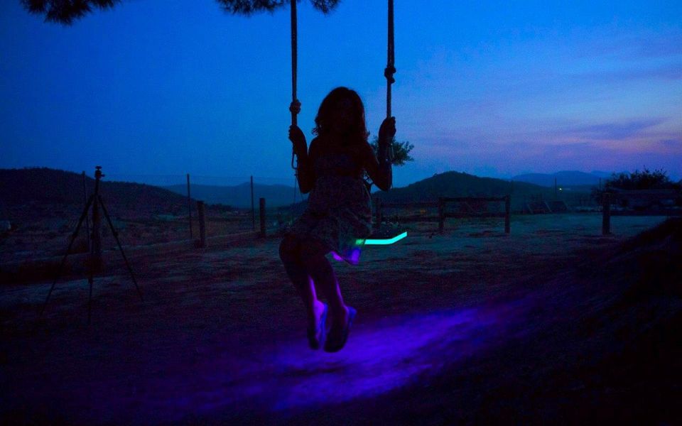 LED Tree Swing by Gonzalez Garrido