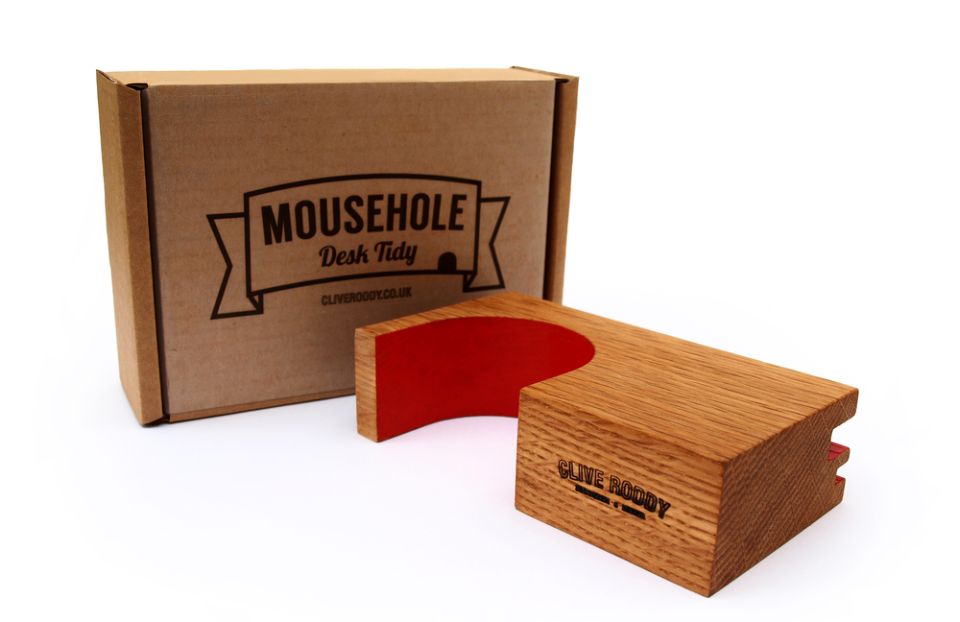 Mousehole Desk Tidy by Clive Roddy