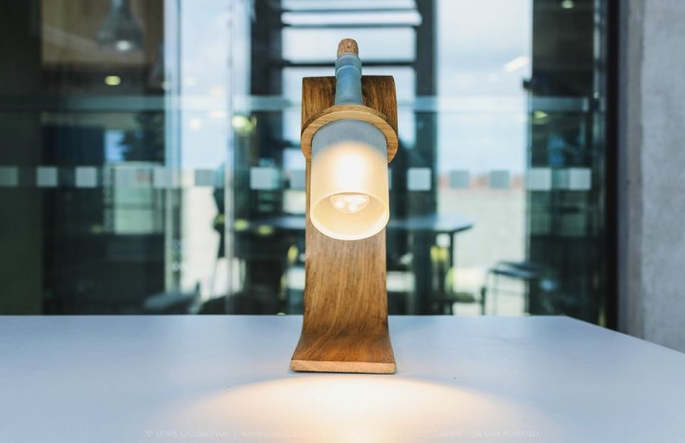 Quercus Desk Lamp by Max Ashford