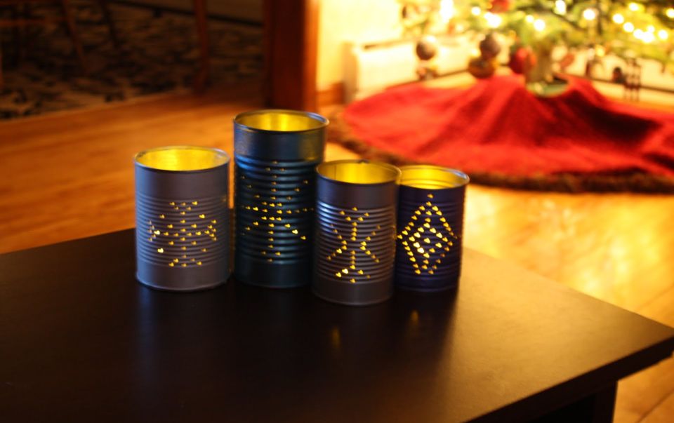 DIY Halloween Luminaries