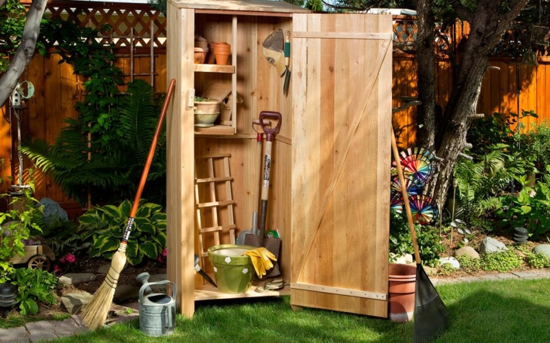 Innovative garden storage ideas to boost buyer appeal - HomeCrux